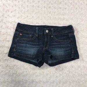 American Eagle Stretch Low-Rise Jean Shorts Womens Size 6